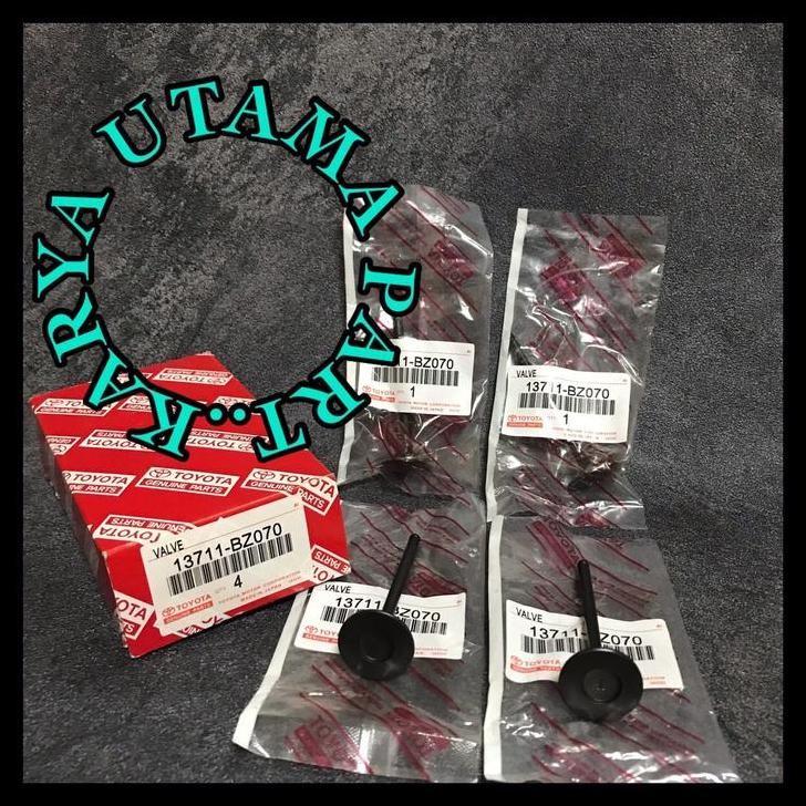 TERMURAH KLEP IN / ENGINE KLEP INTAKE / KLEP MINYAK TOYOTA AVANZA 1.5CC 13711-BZ070 