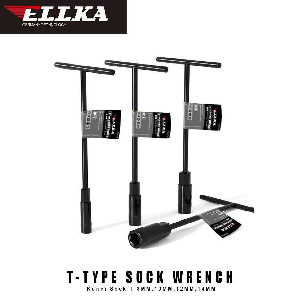 NEW PROMO MURAH NAMPOLKunci T SET Paket Bengkel 8 10 12 14 Ori Konci Shock 8Mm Murah T8 Panjang T8MM