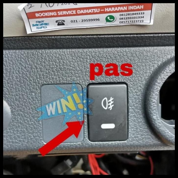 GRATIS ONGKIR FOGLAMP/FOG LAMP DAIHATSU ALL NEW TERIOS LED 2018