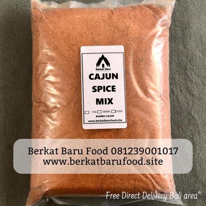

Original Bumbu Cajun Bubuk 500gr Cajun Spice Mix Powder Rasa Pedas Gurih Serbaguna