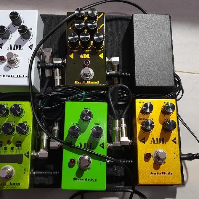 Efek Gitar Stompbox Satu Set Kualitas Terbaik Harga Termurah