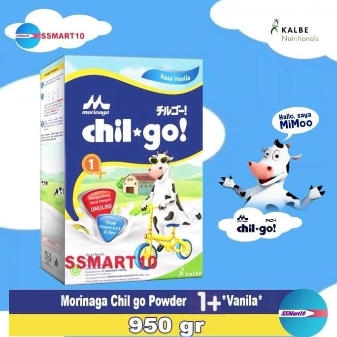 

Original Morinaga Chil Go Powder 950gr Vanilla | Susu Bubuk Anak Usia 1+