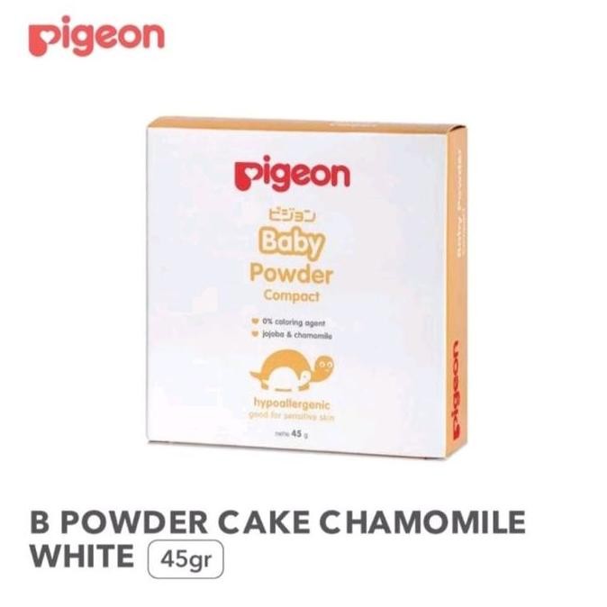 

Original PIGEON Baby Powder Compact Refill + Puff 45gr - Bedak Padat Bayi Refill