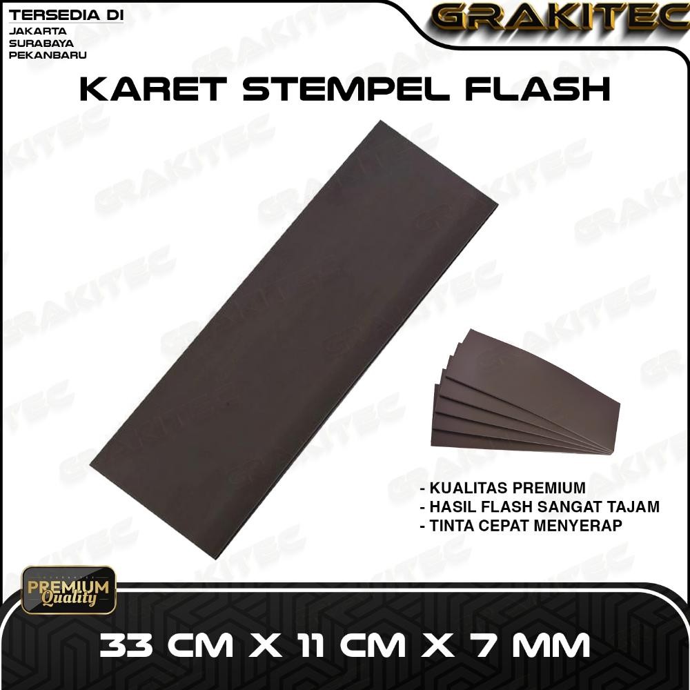 

Karet Stempel Flash 33 CM X 11 CM Grakitec RB3