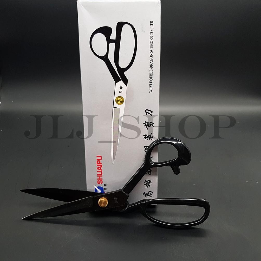 

gunting shuaipu bahan dengan bahan baja hitam ukuran 9" RB2