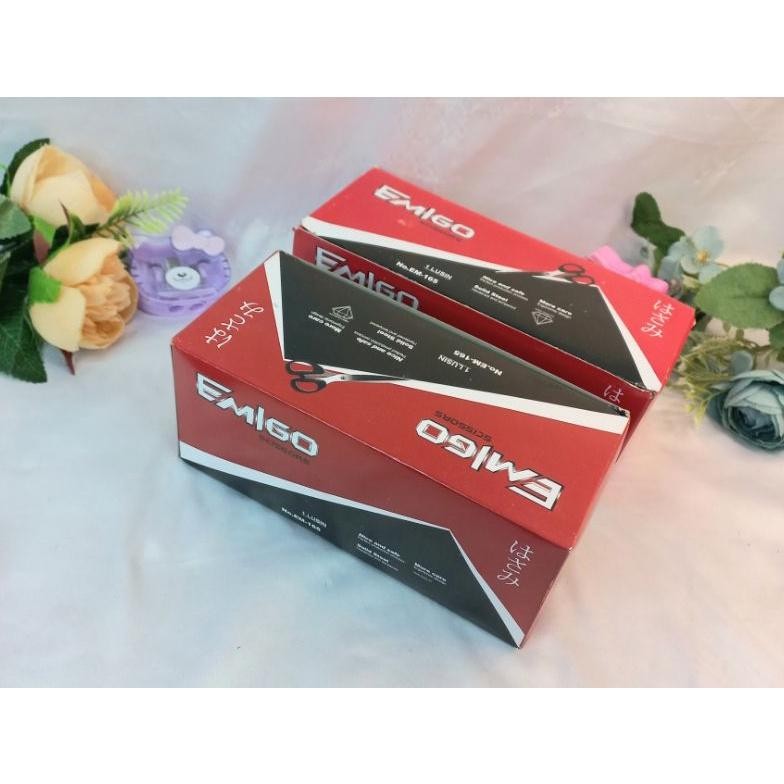 

Gunting Sedang Scissors Emigo Em 165 Grosir Isi 6Pcs RB2