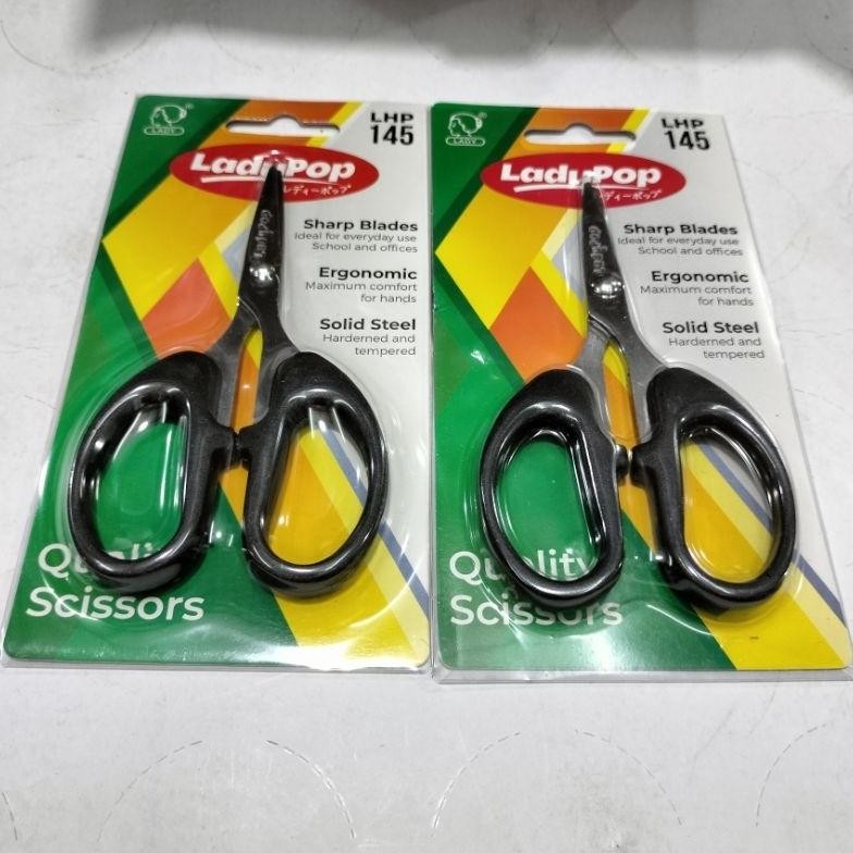 

(ISI 6 PCS) GUNTING LADYPOP KECIL / GUNTING LADYPOP QUALITY SCISSORS RB3