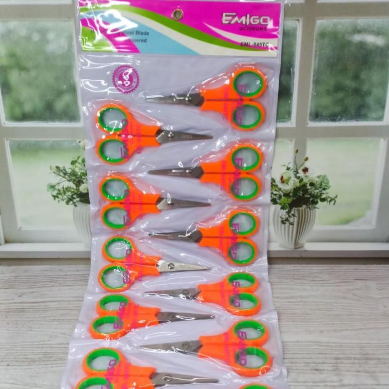 

Gunting Emigo Kecil Eml-845Tc Isi 12Pcs Kemasan Renceng RB3