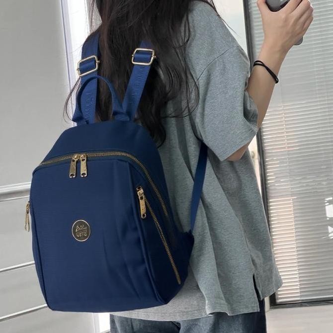 [ SKULOLS ] Ransel Kanvas Botol 0206# Tas Ransel Wanita - Backpack Cewek Fashion Ukuran Sedang Terki