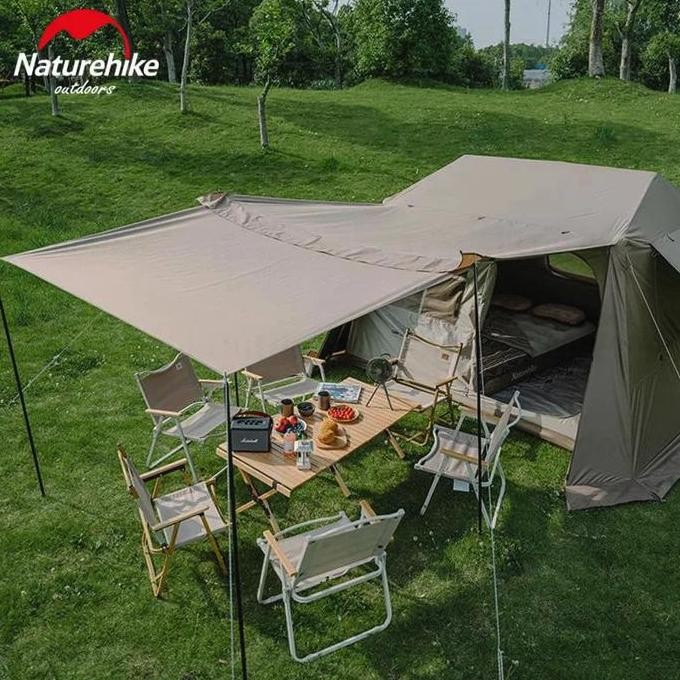 Terbaru Tenda Village 6.0 Quick Open 4 Orang Camping Naturehike Cnk2300Zp021
