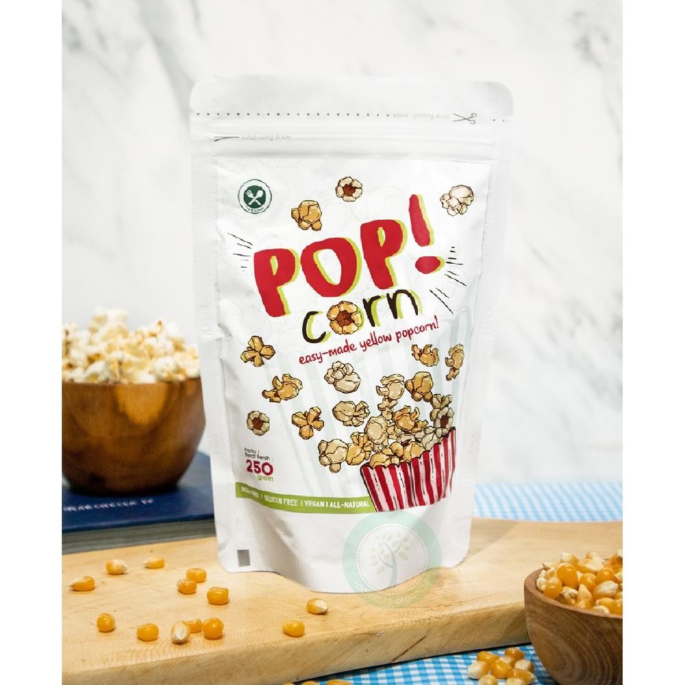 

POP CORN - EASY MADE NON GMO YELLOW POPCORN 250GR Nugi