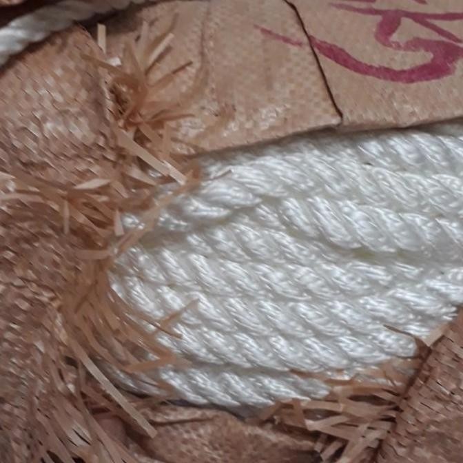 Tali Tambang Nilon 10Mm Tali Nilon Tambang Putih Tambang Nylon Per 50M