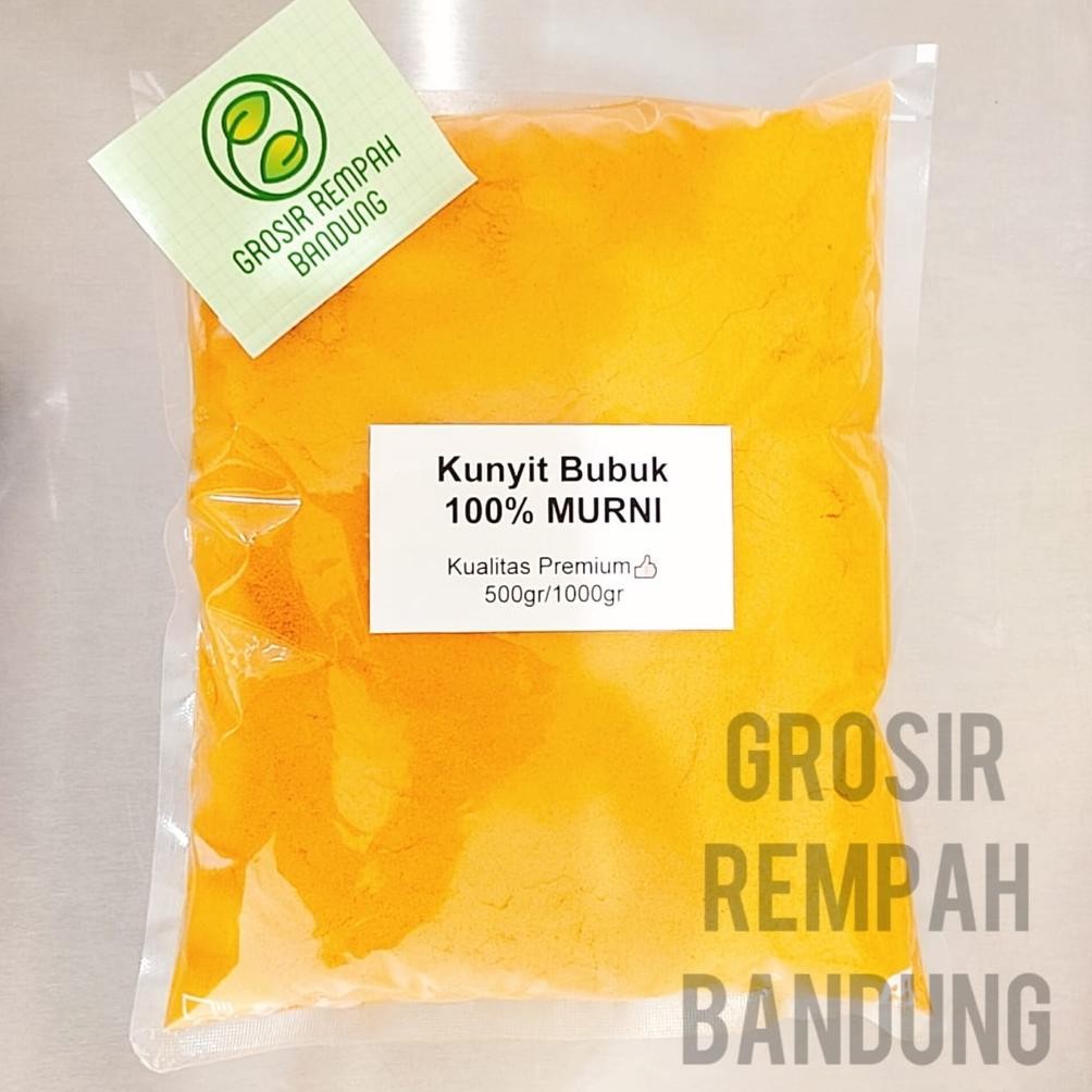

Kunyit Bubuk / Murni / Kunir / Rempah / Kualitas Terbaik Nugi