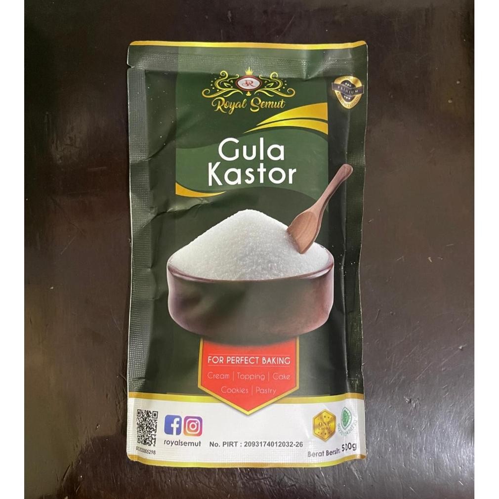 

Gula Kastor - Royal Semut Castor Sugar 500gram Nugi