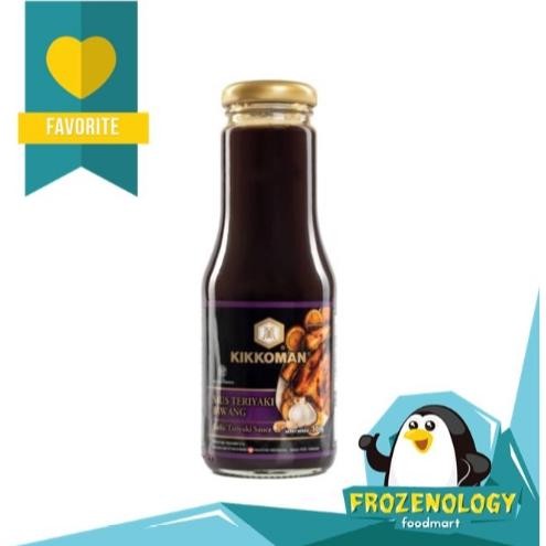 

Kikkoman Garlic Teriyaki Sauce HALAL Saus Teryaki Bawang 300 g Praktis Nugi