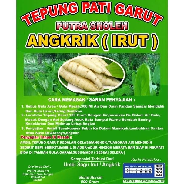 

TePung PaTi GaRut 500 Gr Bubur Untuk Gangguan Lambung Nugi