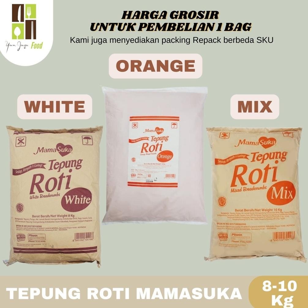 

Tepung Roti Mamasuka White / Orange / Mix GROSIR Nugi