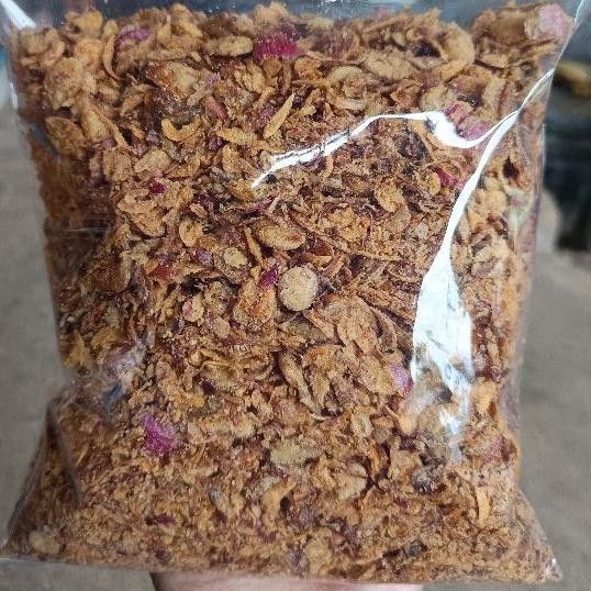 

BAGOR Bawang Goreng Brebes 1kg Brambang GORENG Campur Grade C Nugi
