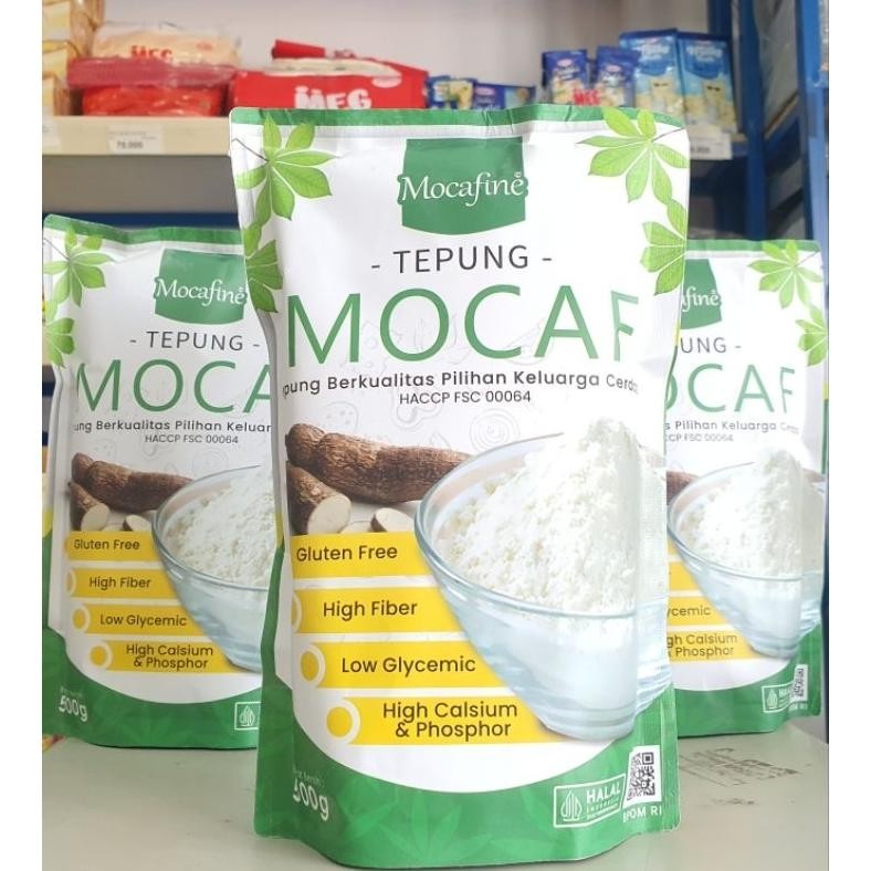 

Mocafine Mocaf 500Gr / Tepung Mocaf Mocafine 500Gr / Tepung Gluten Free 500Gr Nugi