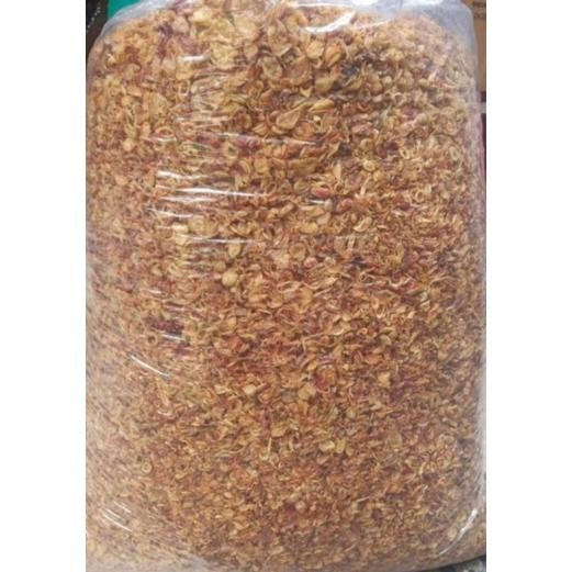 

Bawang Goreng 1kg Campur Ubi Renyah Siap Saji Nugi