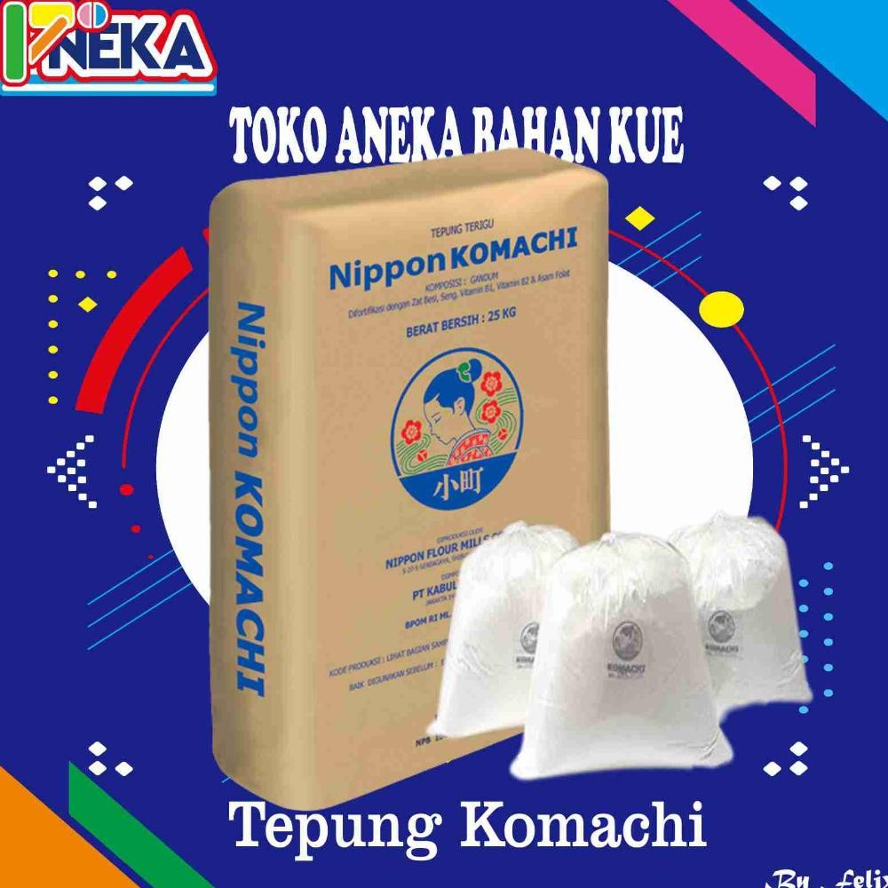 

Tepung Terigu NIPPON KOMACHI 1KG Repack Nugi
