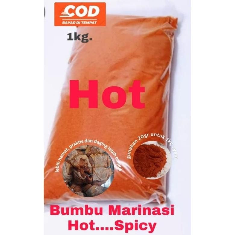 

Bumbu Marinasi Hot /Spicy 1kg. (Untuk 50kg/Ekor Ayam) Nugi
