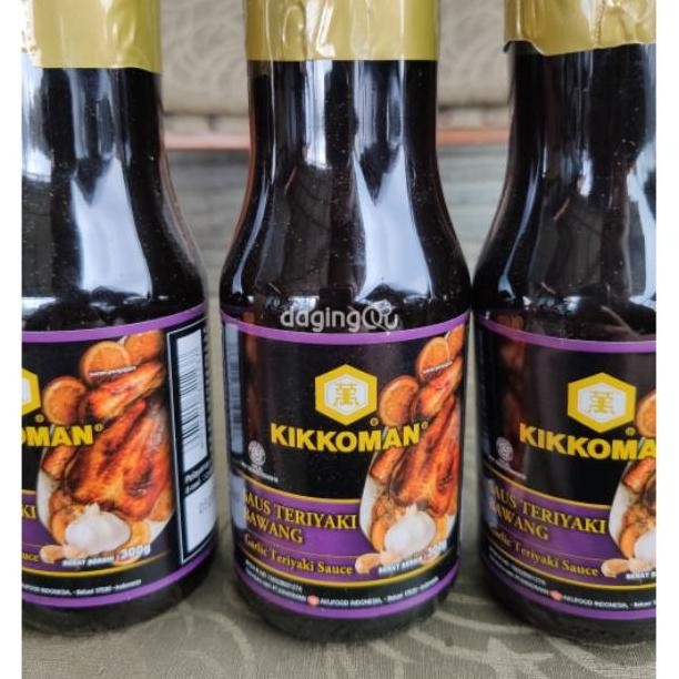 

Kikkoman Teriyaki Garlic Marinade Halal 300gr Nugi