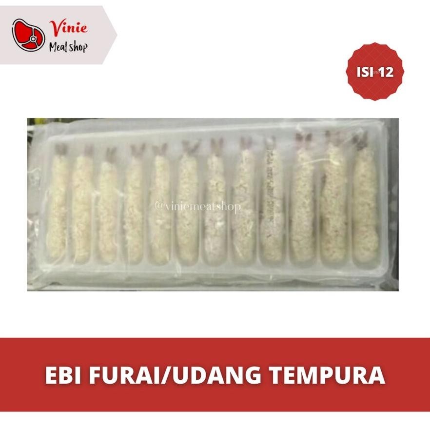 

Ebi Furai / Udang Tempura Isi 12 / Nugget Bento Udang Nugi