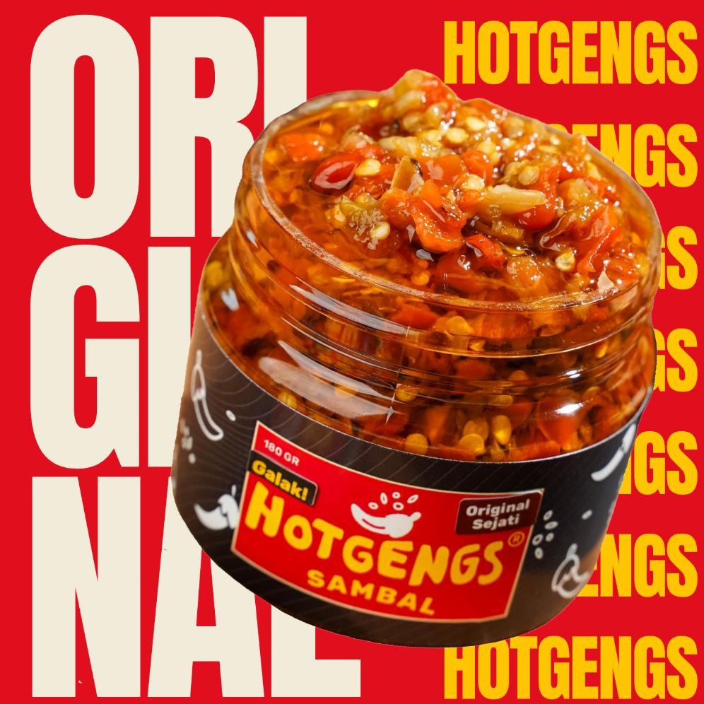 

Sambal Hotgengs 170 Gram 15 Varian Rasa. Sambel Bawang dengan Aneka Topping Nugi
