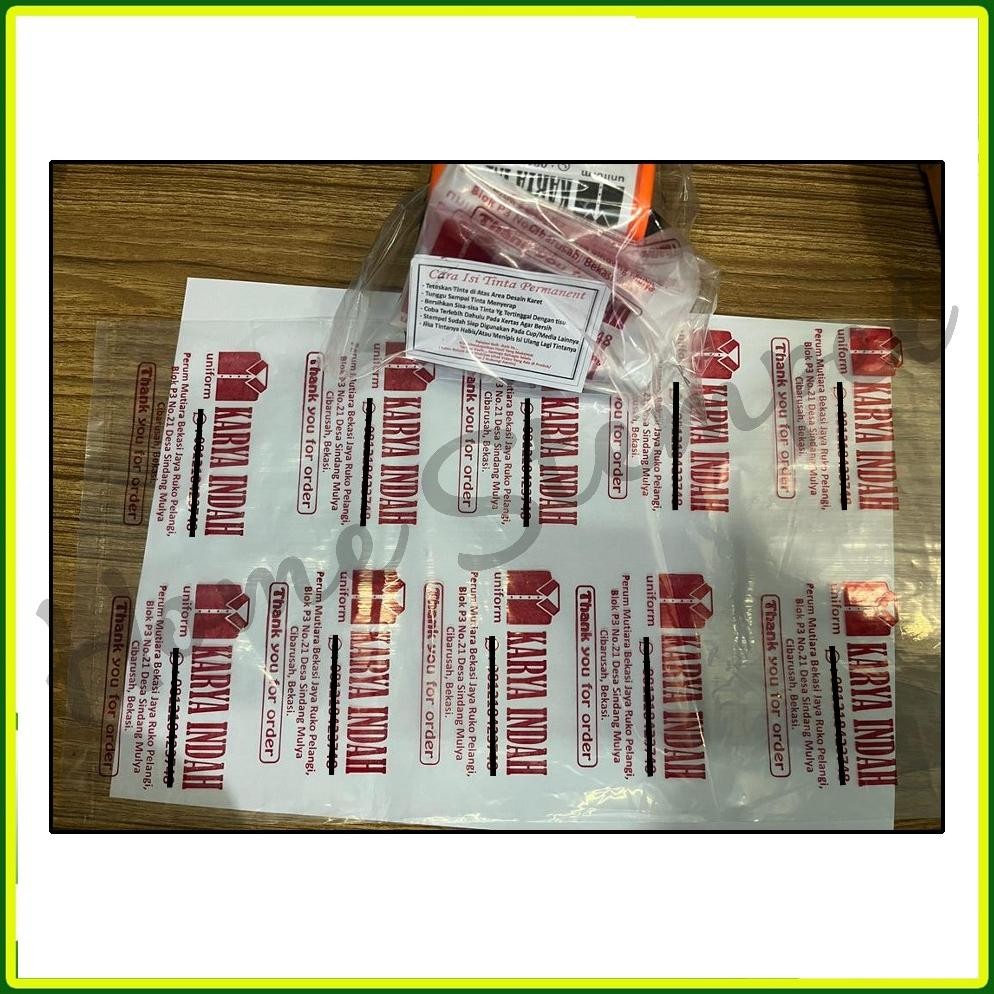 

Stempel Plastik / Sterofoam / Cup + Free Tinta RB3