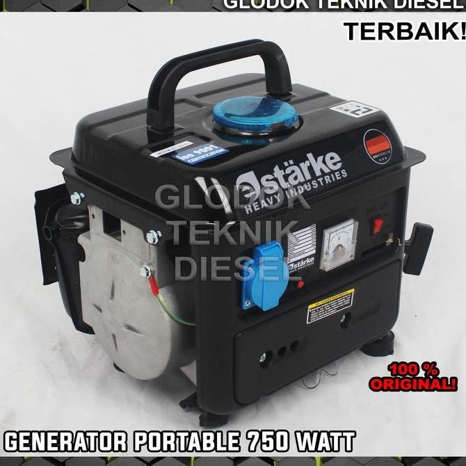 Genset Generator Kecil 1000 Watt Bensin Portable 750 Watt