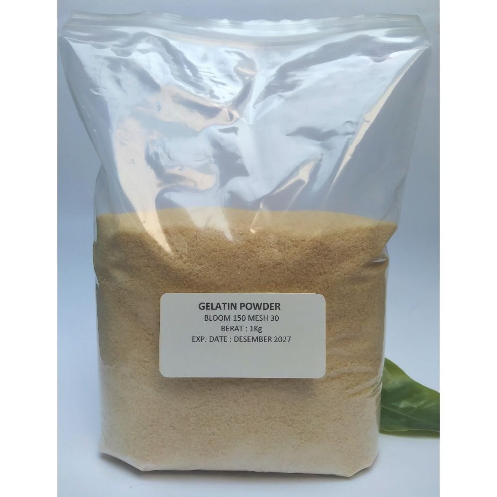 

Gelatin Bubuk /Powder Halal MUI Murah 1Kg Bisa COD Nugi