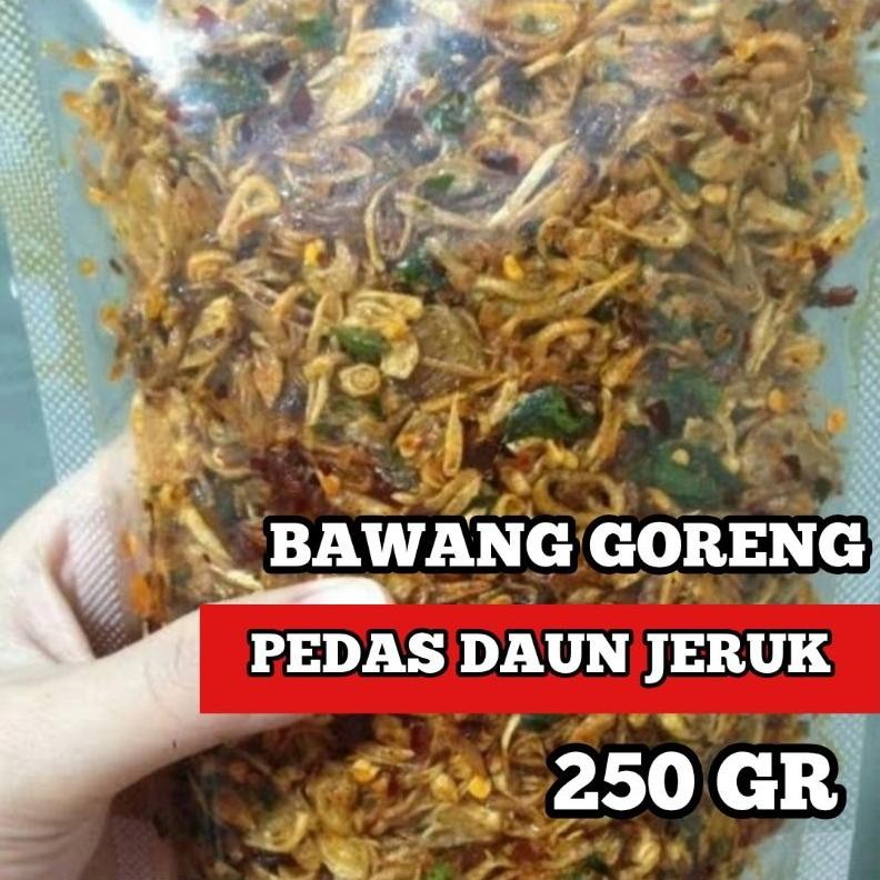 

Bawang Goreng Pedas Daun Jeruk 250 GR Nugi
