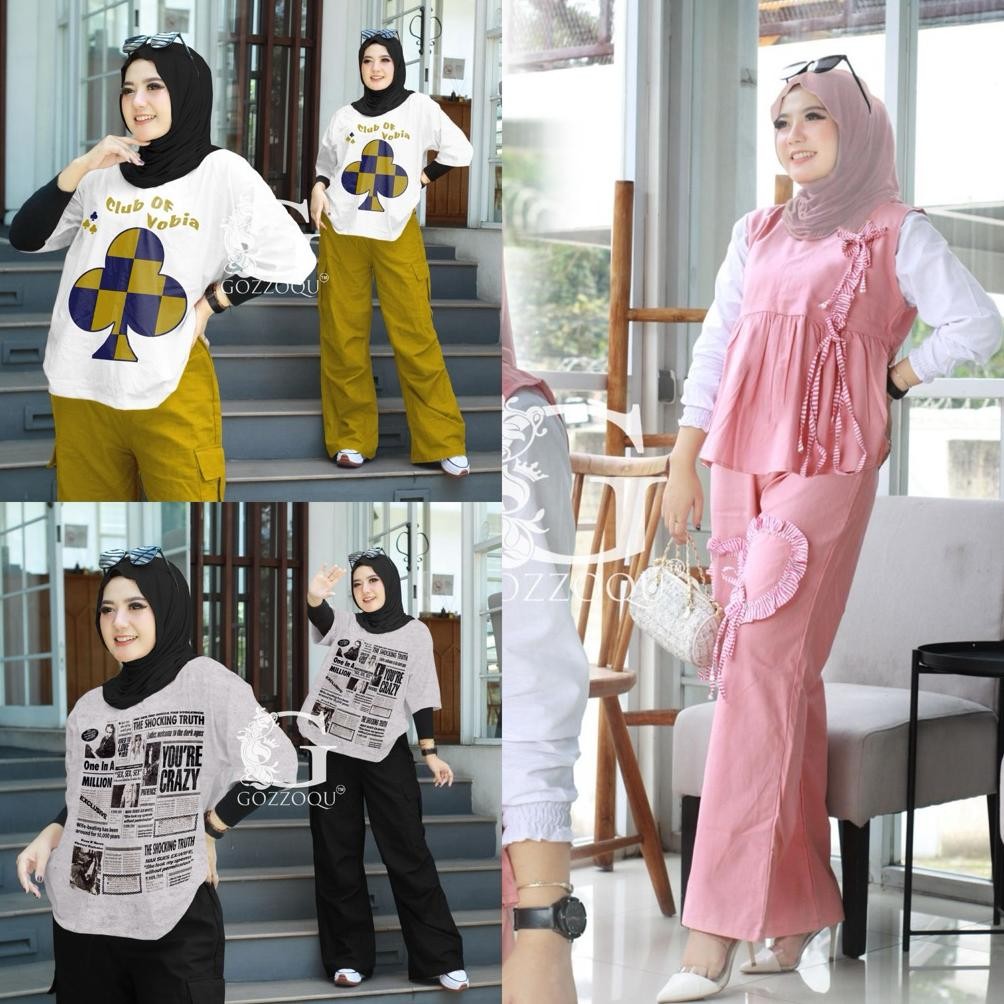 Ready Setelan Gozzo / Set Gozzo