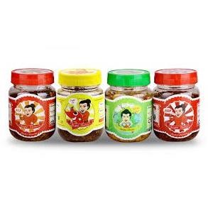 

Sambel / Sambal Mertua Bawang , Teri , Ebi , Bawang Goreng Nugi