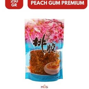 

Mending Peach Gum - Premium Peach Gum BERSIH BULAT MUTIARA GETAH POHON PEACH PERSIK 250 gr Nugi