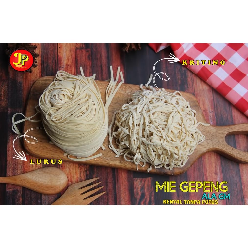 Mie Gepeng Mentah Ala GM untuk Bakmie Mie Ayam dan Yamin Nugi