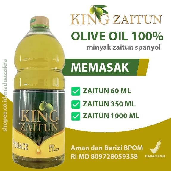 

KING Pomace Minyak Zaitun Olive Oil Untuk Masak Asli Spanyol Nugi