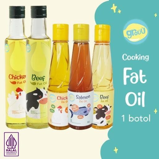 

Grouu - Fat Oil / Minyak Lemak - MPASI BB Booster 145ml / 250ml Nugi
