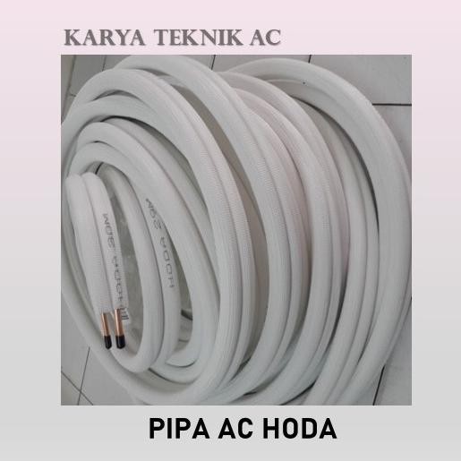 Pipa AC Hoda 1/2 - 1 PK Per Meter Tebal Berkualitas Nugi