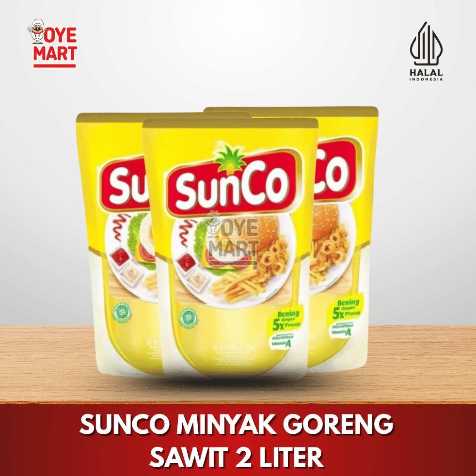 

SUNCO MINYAK GORENG SAWIT/REFILL 1 Liter 2 Liter Nugi