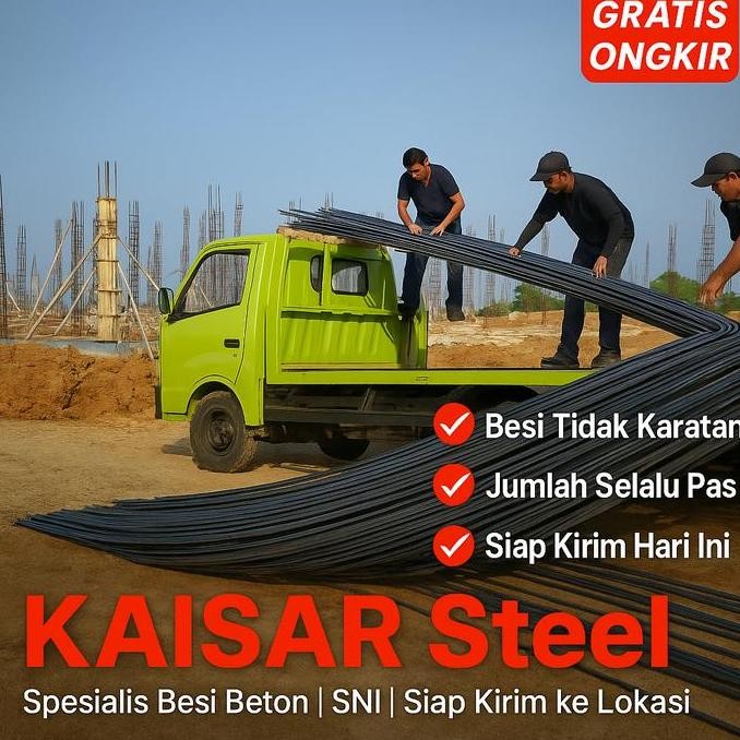 Besi Beton Ulir 13 Mm Sni