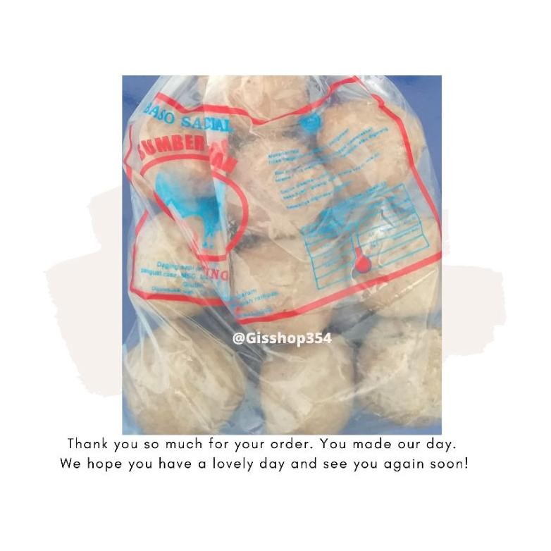 

Bakso Sapi Urat/Besar Sedang/Bakso Cuangki / Makanan instan/COD/cap semar Nugi