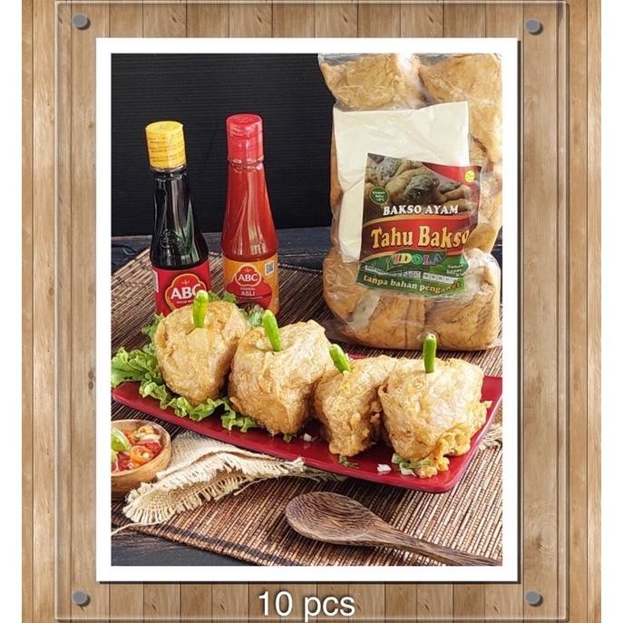 

Tahu Bakso Idola Ayam Jumbo Size isi 10 pcs + Tepung Crispy Nugi