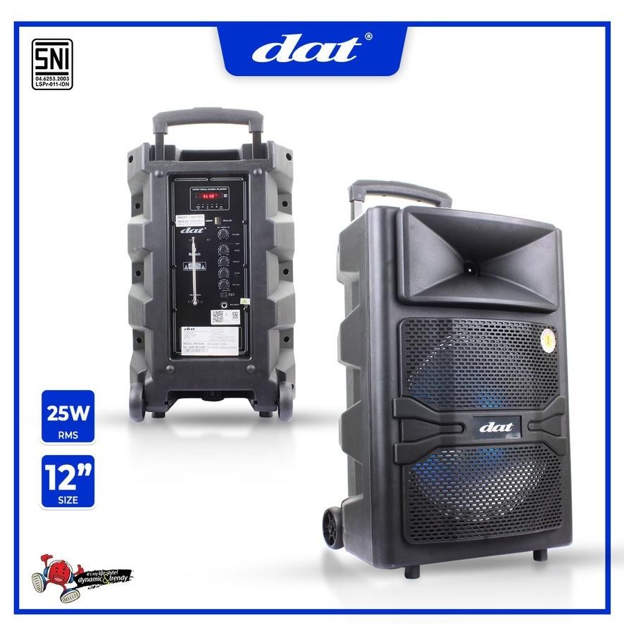 ad-3 Cuci Gudang SPEAKER PORTABEL WIRELESS  DAT DT1210TF DAT DT1210 FT DAT DT 1210FT / dat 1210ft Te