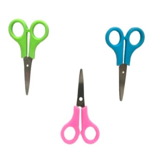 

Gunting Renteng isi 12 pcs Murah 4,5 inch Stainles Stell Pacman RB2