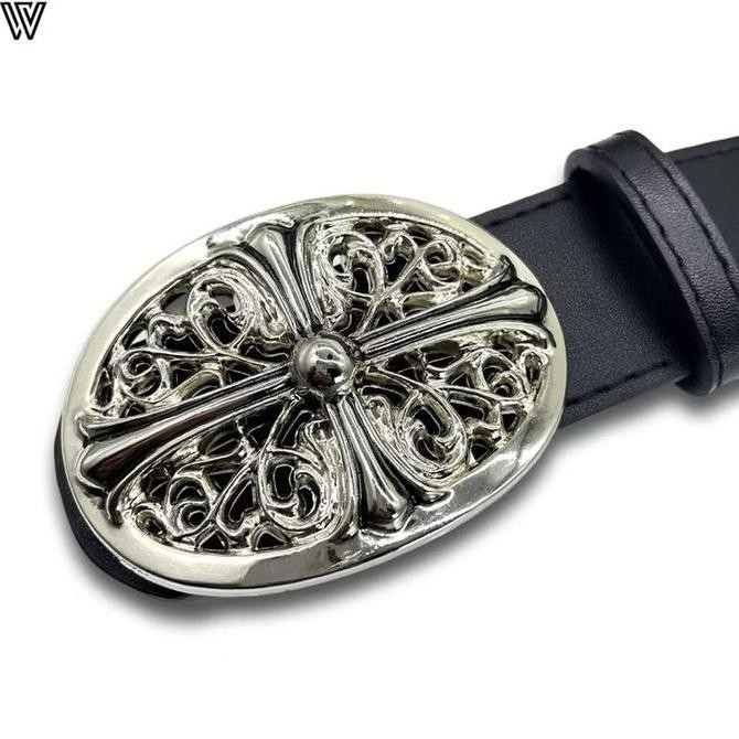 Baru Chrome Hearts Belt Buckle Gesper Sabuk Pria/Wanita Fashion Premium