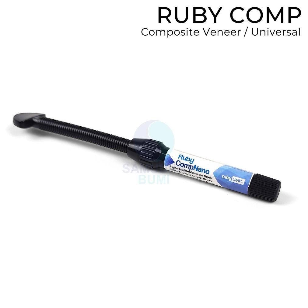 RUBY COMPOSITE Dental Komposit Ruby Super Putih / Bahan Tambal Gigi / Veneer Extra White Nugi