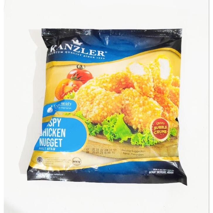 

Kanzler Chrispy Chicken Nugget 450gr Nugi