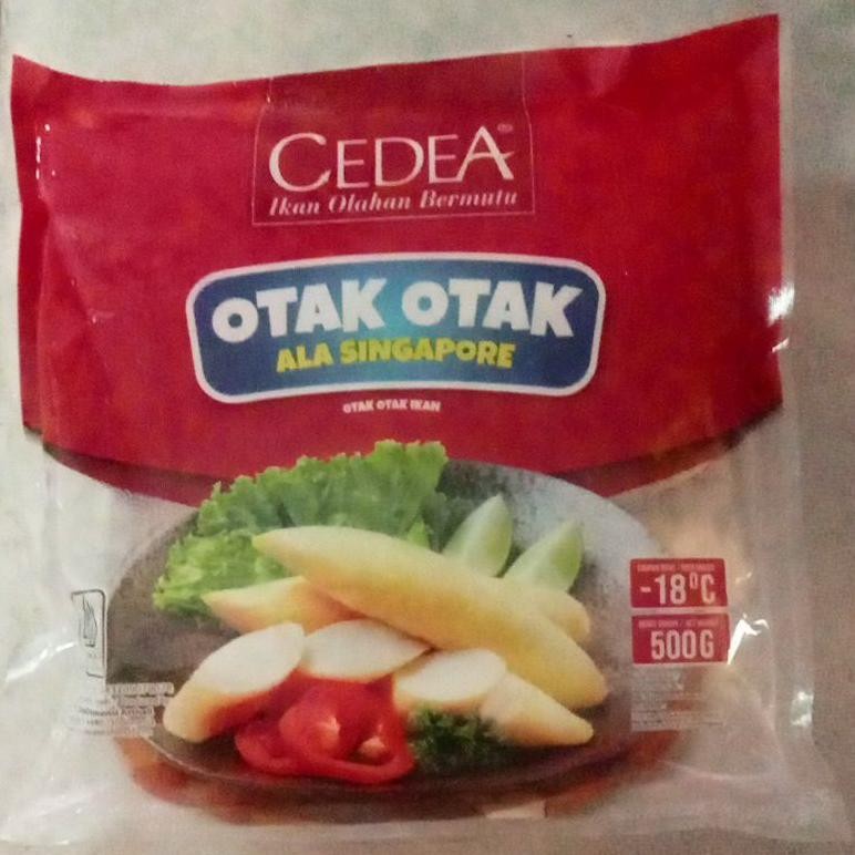 

Cedea Otak Otak Singapore 500gr Gurih Praktis Goreng Nugi